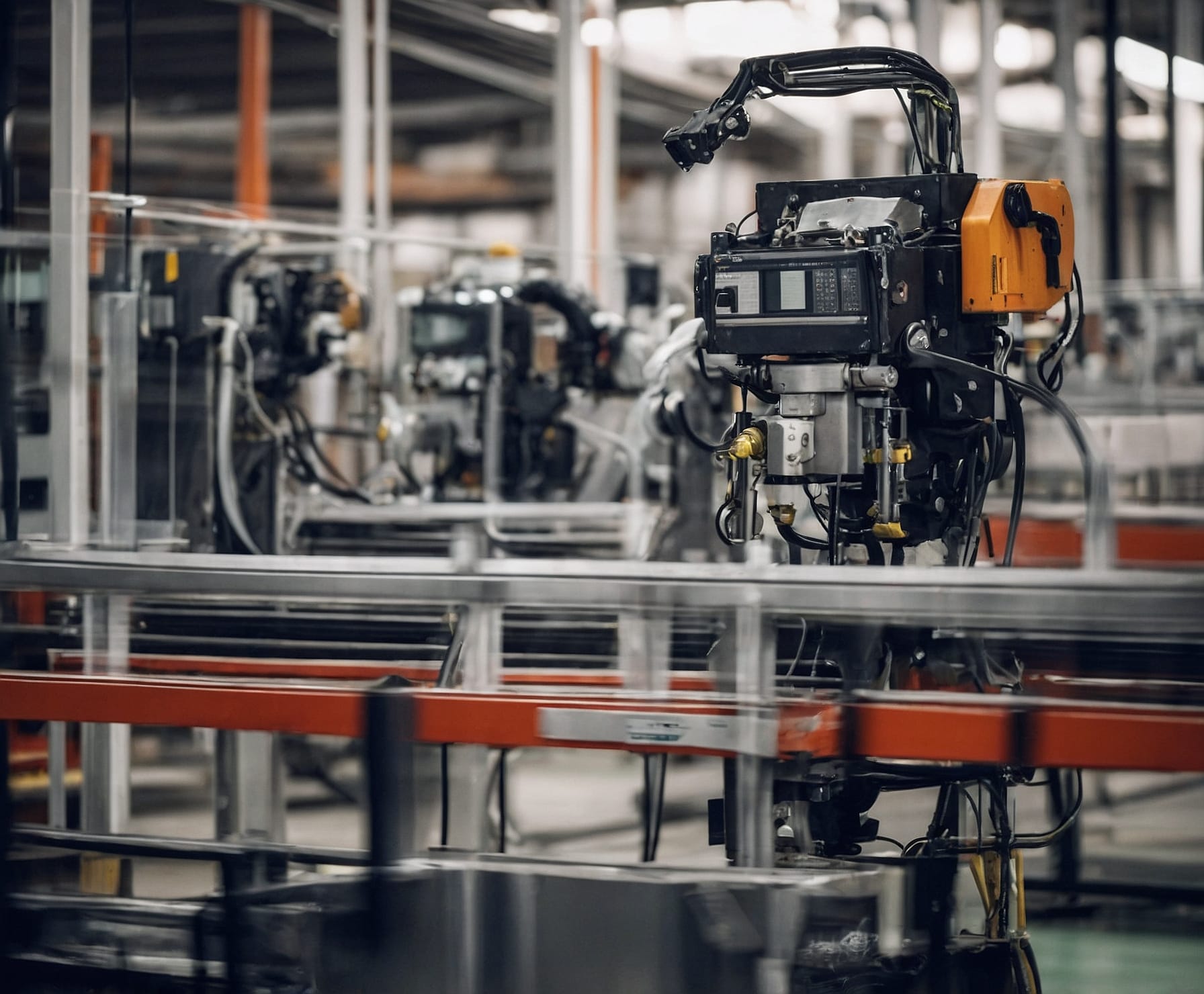 Imagen de planta automotriz modernizada